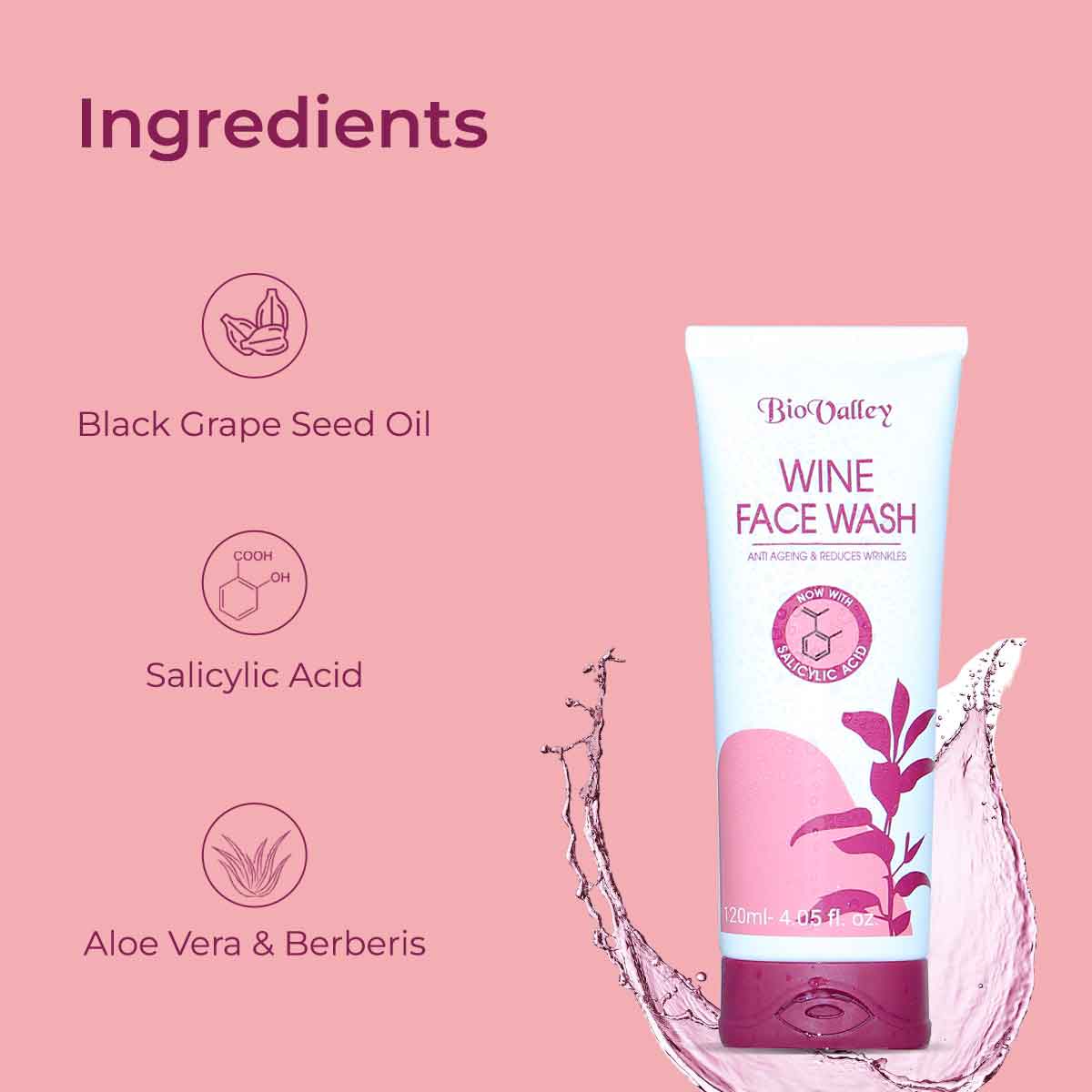 Wine Face Wash