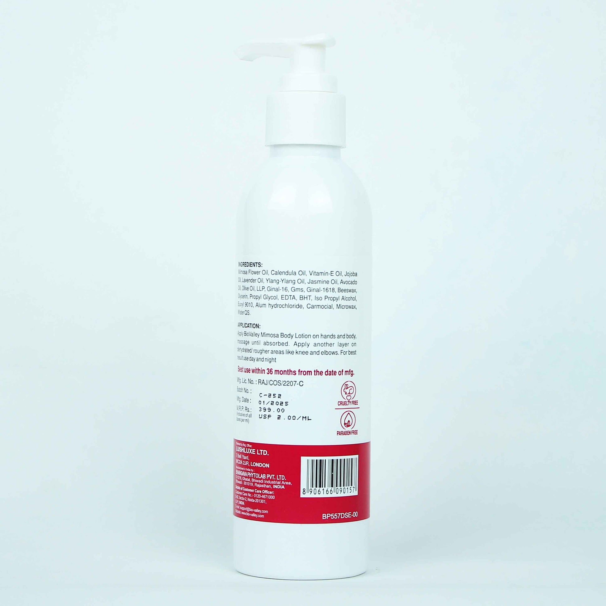 Calendula Mimosa Lotion