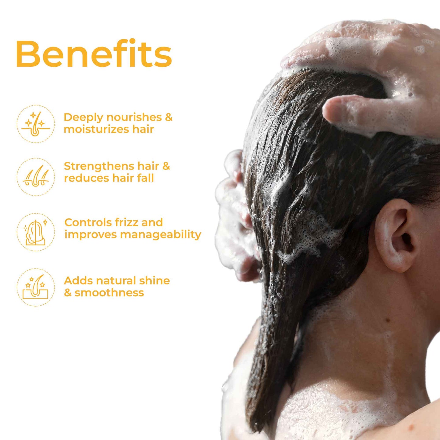 Argan Oil Shampoo for Hair Strengthing