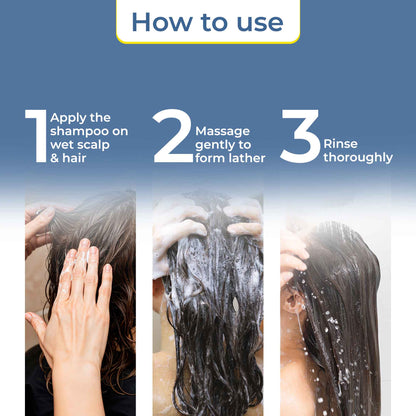 Dead Sea Shampoo for Oily Itchy Scalp & Dandruff