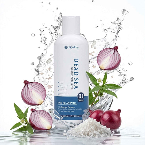 Dead Sea Shampoo for Oily Itchy Scalp & Dandruff