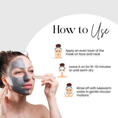 Detox Face Mask for All Skin Type & Clogged Pores