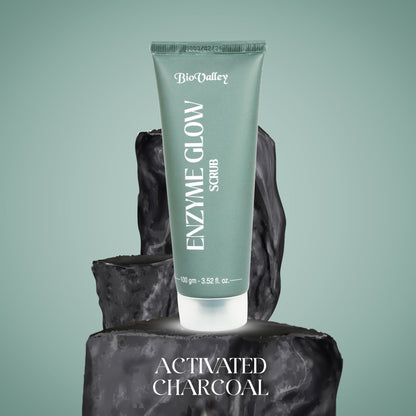 Enzyme Glow Face & Body Scrub with Papain for Smooth, Radiant Skin