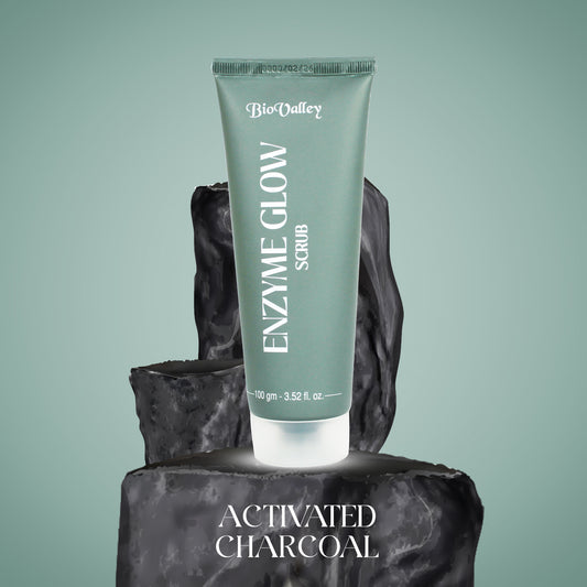 Enzyme Glow Face & Body Scrub with Papain for Smooth, Radiant Skin