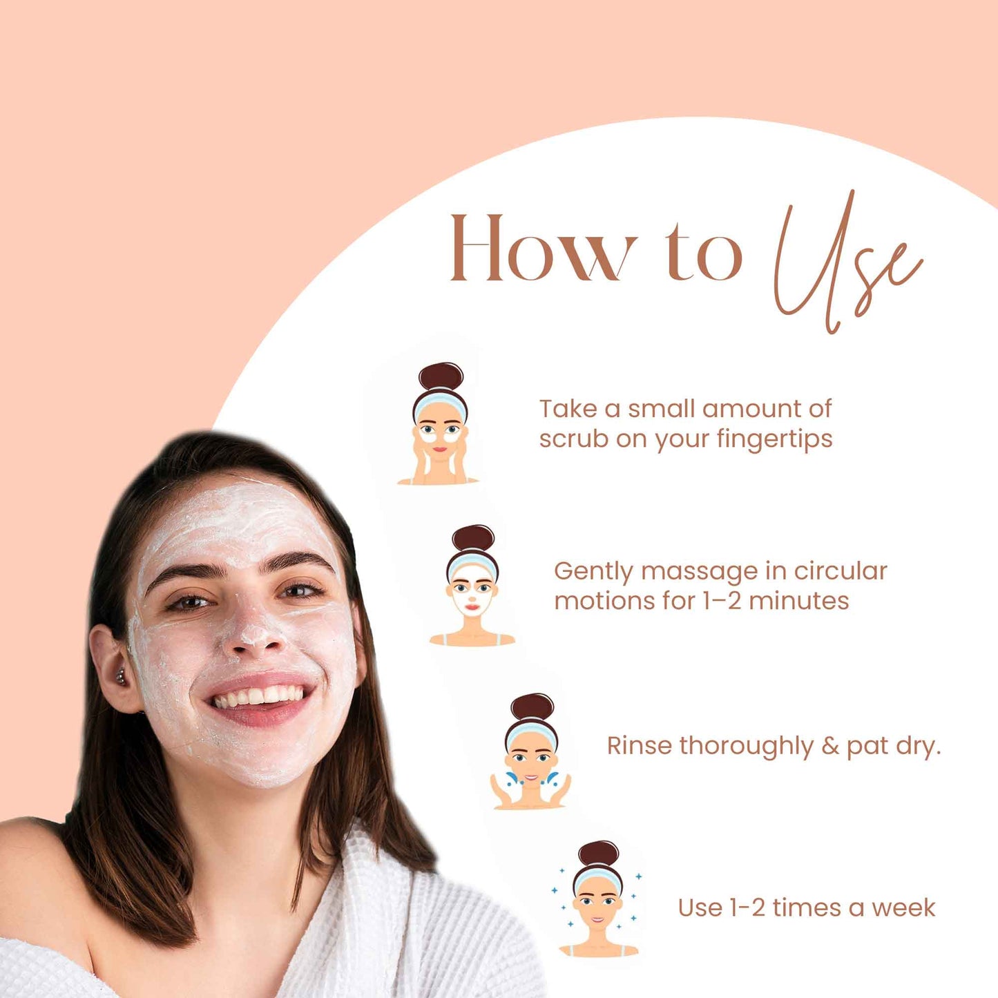 Exfoliating Scrub for Smooth, Clearer-Looking Skin