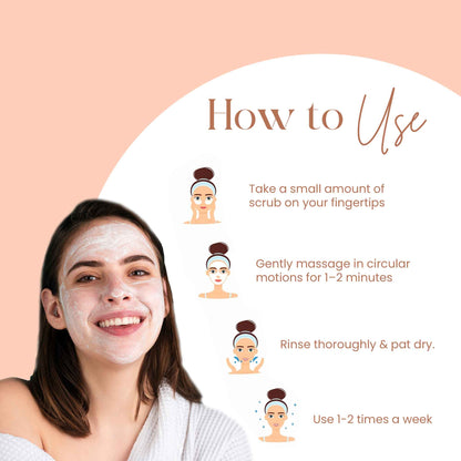 Exfoliating Scrub for Smooth, Clearer-Looking Skin