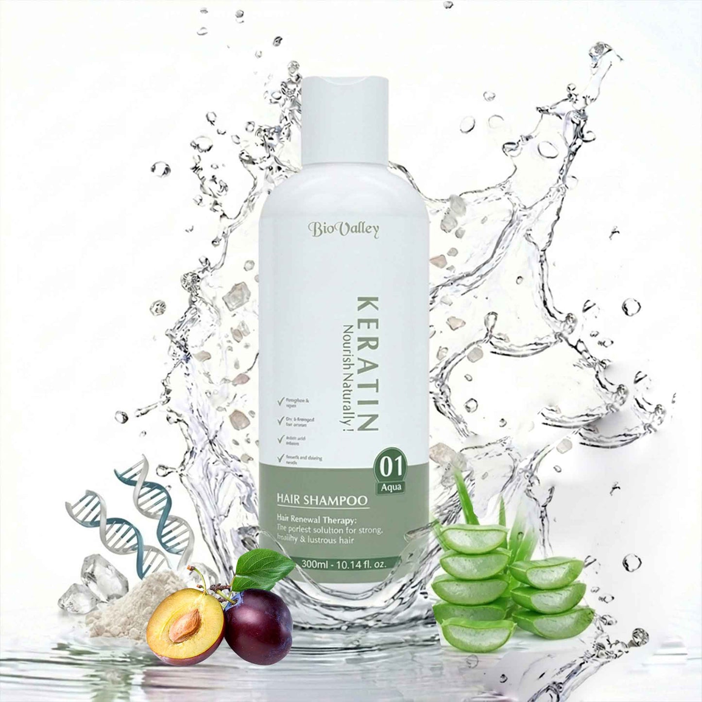 Keratin Shampoo for Chemically Treated Hair
