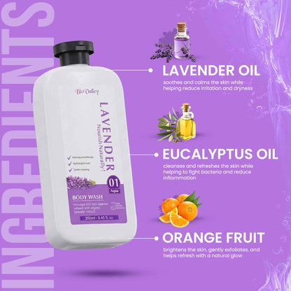 Lavender Body Wash for Calm, Hydrated & Refreshed Skin