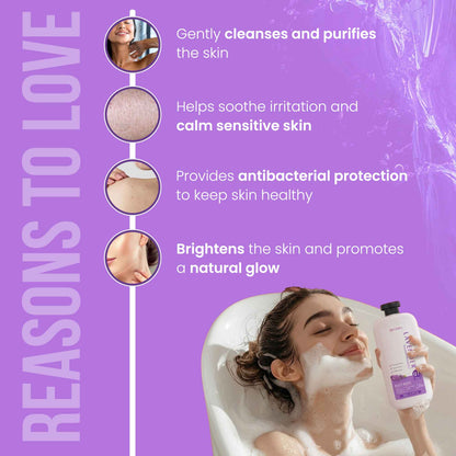 Lavender Body Wash for Calm, Hydrated & Refreshed Skin