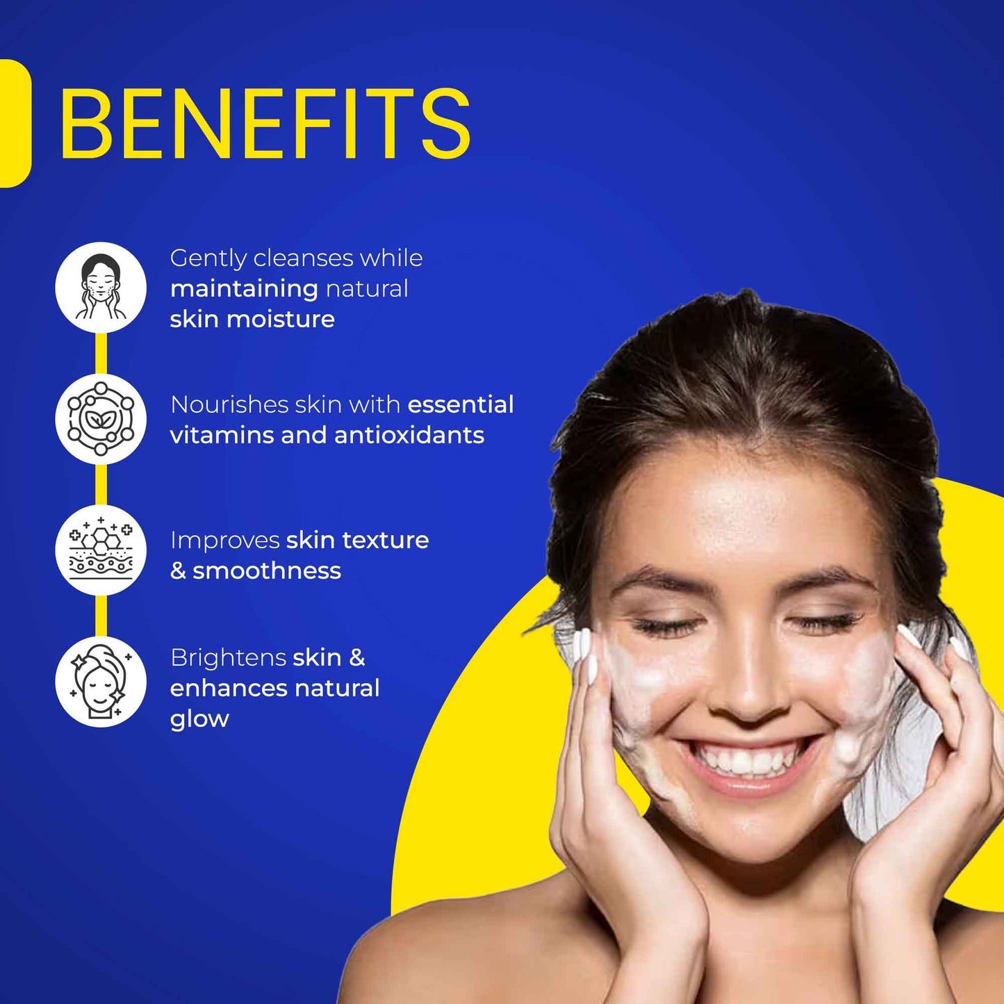 Microcrystalline Rice Facewash & Exfoliator for Smooth & Radiant Skin