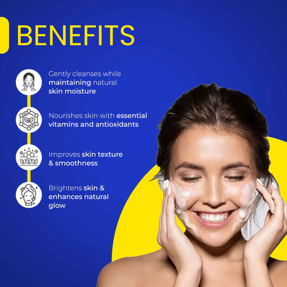 Microcrystalline Rice Facewash & Exfoliator for Smooth & Radiant Skin