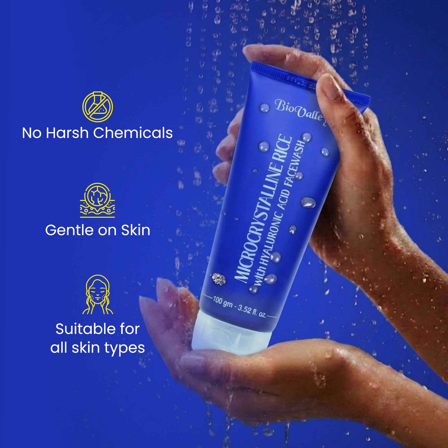 Microcrystalline Rice Facewash & Exfoliator for Smooth & Radiant Skin