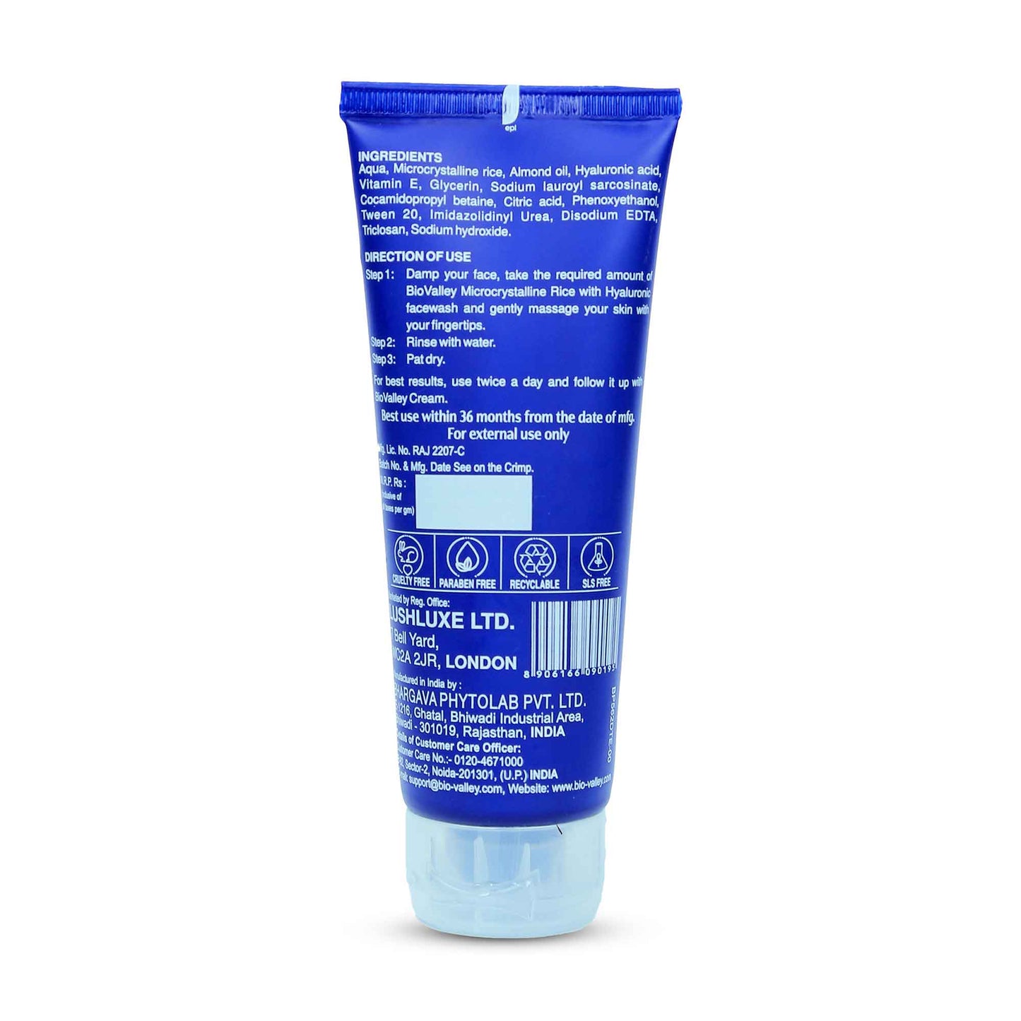 Microcrystalline Rice Facewash & Exfoliator for Smooth & Radiant Skin
