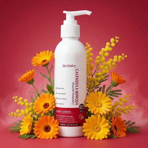 Calendula Mimosa Body Lotion for Dry & Nourished Skin
