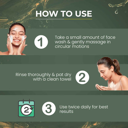 Neem Sandal Face Wash for Acne-Prone & Oily Skin