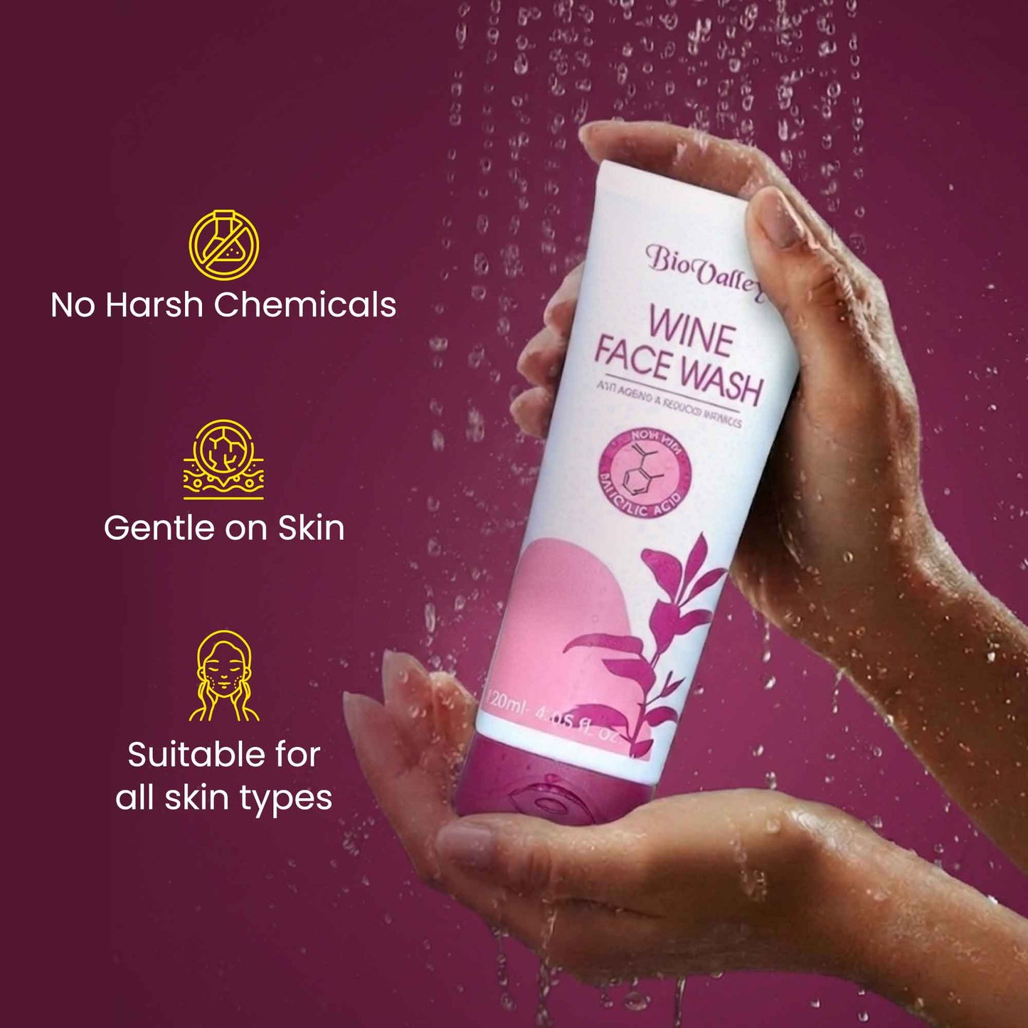 Wine Face wash
